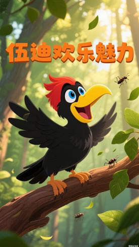 《啄木鸟伍迪Woody Woodpecker》：经典卡通的欢乐魅力