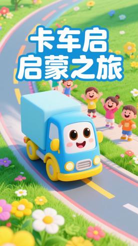 《和迷你卡车学习》第三季幼儿启蒙动画推荐