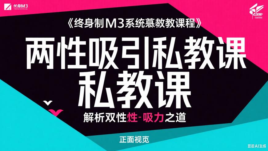 终身制M3系统私教课程：解析两性吸引之道