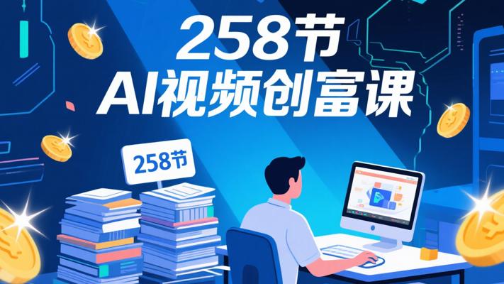 258节AI商业视频课：开启线上实操创富大门