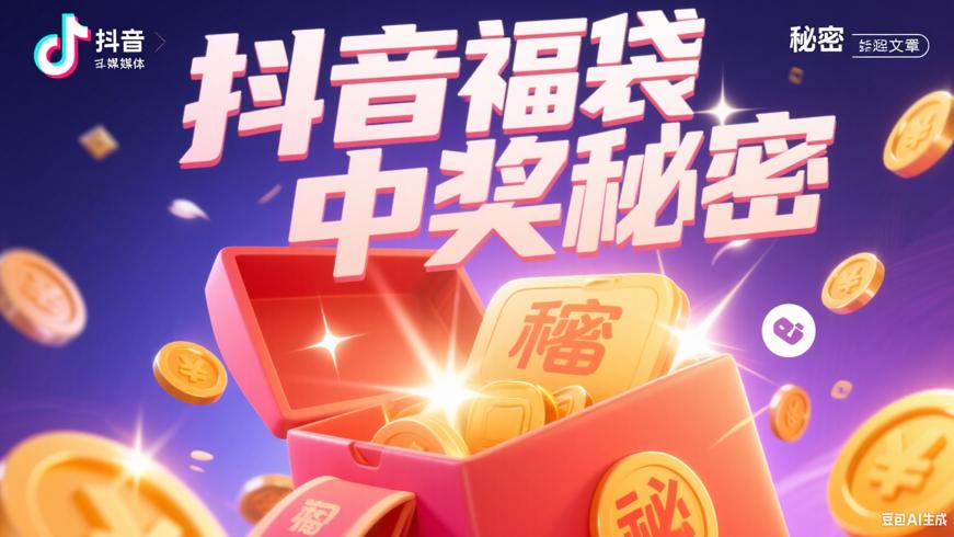 抖音福袋背后的秘密中奖并非内定设置有讲究