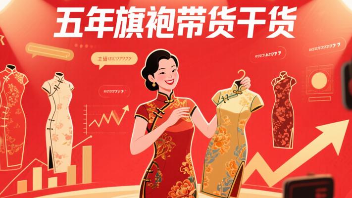 五年旗袍直播带货经验：实用干货大公开