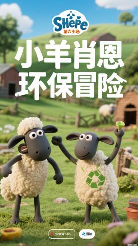 《小羊肖恩第六季》：农场萌羊的欢乐环保冒险