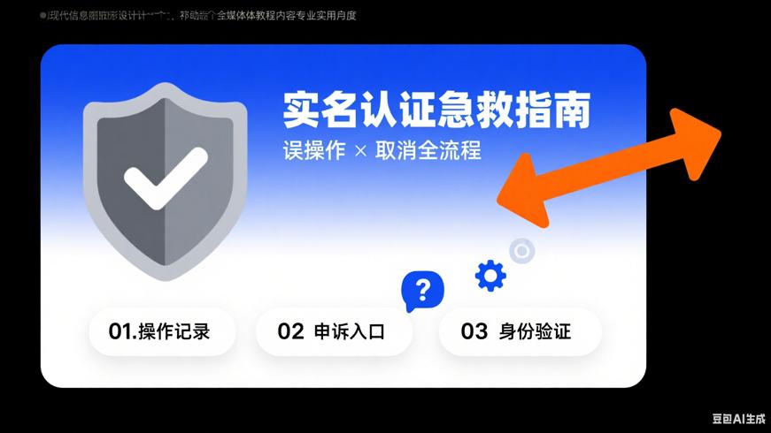 抖音实名认证意外操作及取消方法详解