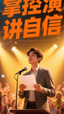 《掌控演讲》：从怯场到自信的实战指南