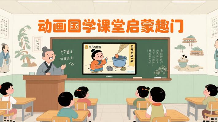 动画片版国学课堂：开启国学启蒙的趣味大门