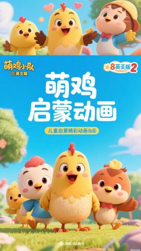 《萌鸡小队2英文版》：儿童启蒙的精彩动画