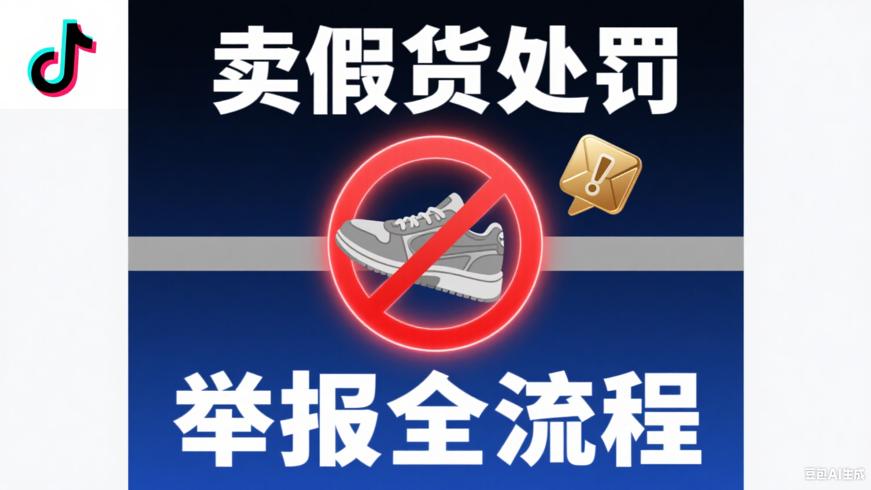 抖音直播卖假货处罚及举报全流程详解