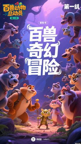 《百兽总动员第一季》：冒险与成长交织的奇幻动画