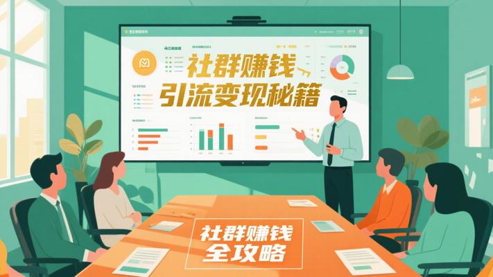 社群赚钱全攻略 助力0基础引流变现秘籍