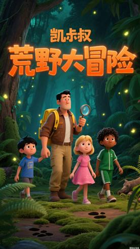 凯叔荒野大冒险动画版寓教于乐的冒险之旅