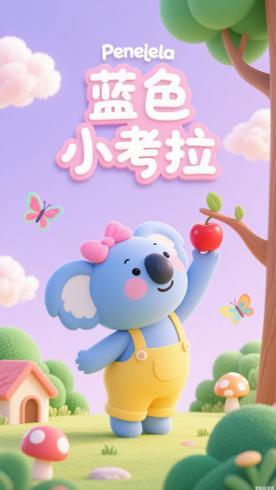《Penelope蓝色小考拉》：启蒙成长的优质动画之选