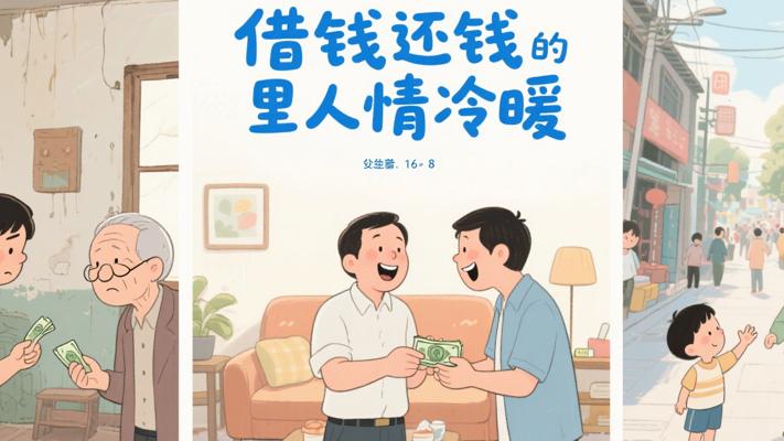 借钱还钱那些事：三段人生插曲里的人情冷暖