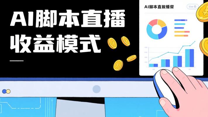 AI脚本直播挂机：开启轻松高收益管道模式