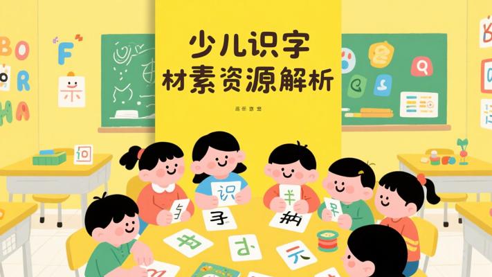 助力少儿识字的多元素材资源全解析