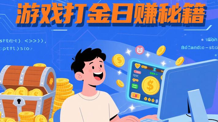 游戏全自动打金搬砖：小白日赚千元秘籍