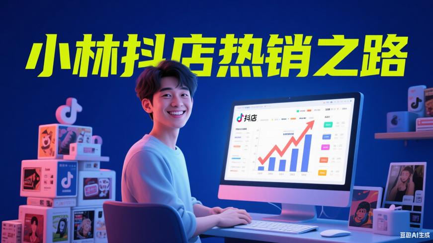 小林的抖店成长记从新品零单到热销的推广之路