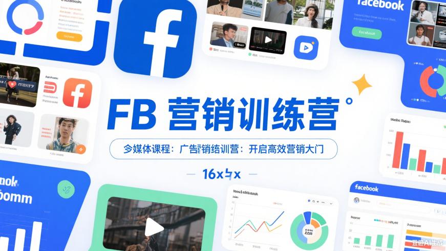 Facebook广告营销训练营：开启高效营销大门
