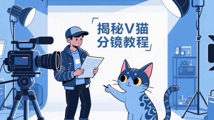 时川映画《V猫导演分镜头脚本拍摄教程》揭秘