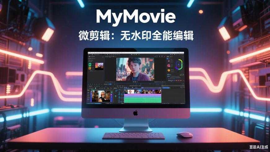 MyMovie微剪辑：全能无水印视频编辑神器