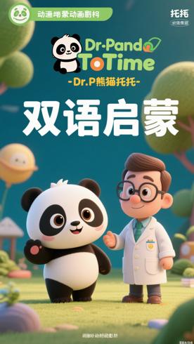 《熊猫博士和托托Dr.Panda ToToTime》双语启蒙动画