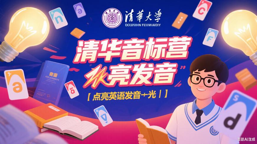 清华学霸音标训练营：点亮英语发音之光