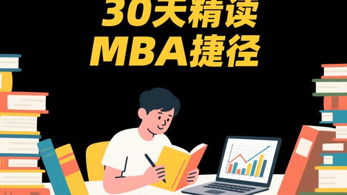 《30天精读MBA》：高效获取商学知识的捷径