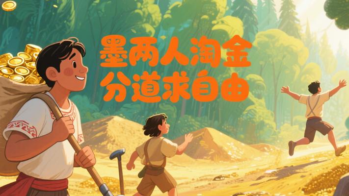 两墨西哥人淘金分道扬镳 真淘金者弃金守自由