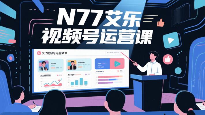 N77艾乐视频号系列课：开启视频号运营新征程