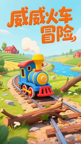 《威威小火车》英文版第一季：小火车的智慧冒险之旅