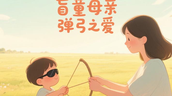 看不见的爱：盲童与母亲的弹弓练习时光