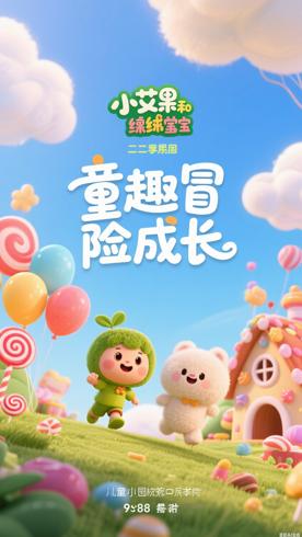 《小艾果与绒绒宝第二季》：童趣冒险中的成长启示