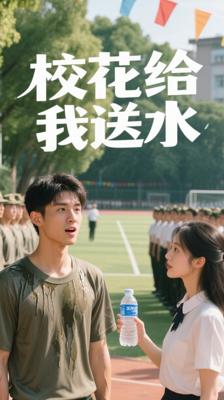 《军训第一天高冷校花给我送水》：校园甜宠的惊喜邂逅