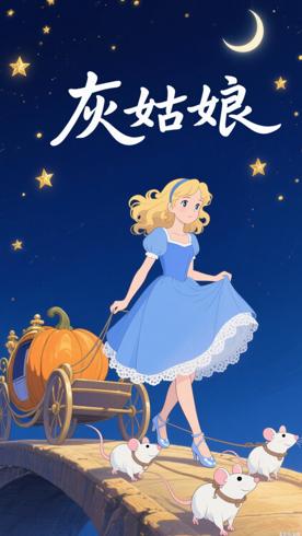 《Cinderella灰姑娘英文版》12集儿童英语动画详解