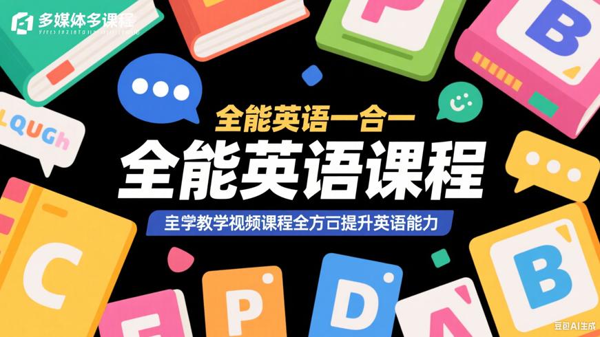 全能英语三合一教学视频课程：全方位提升英语能力