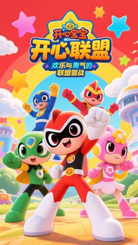 《开心宝贝之开心联盟争霸战》：欢乐与勇气的联盟冒险