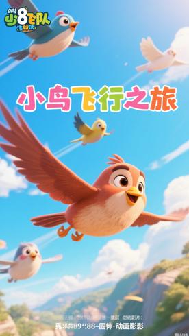 《小鸟飞行队》：中英双语开启趣味飞行之旅