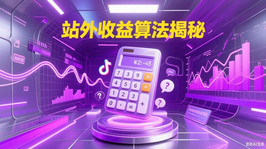 抖音站外播放激励收益计算方式及推出缘由