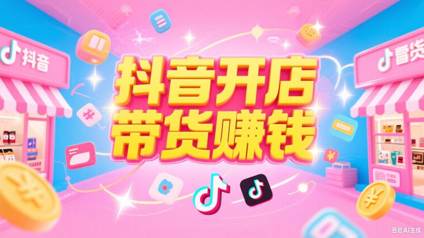 抖音开店挂橱窗，带货赚钱轻松行