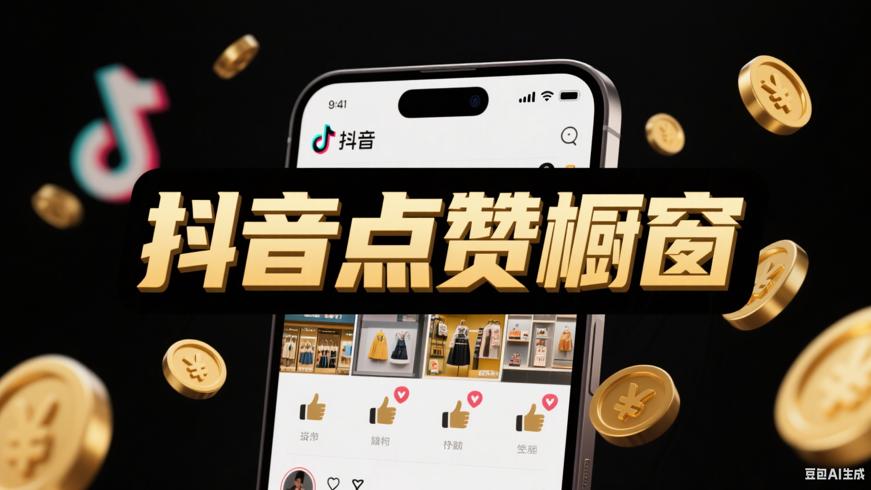抖音点赞挣钱方法及橱窗开通全解析