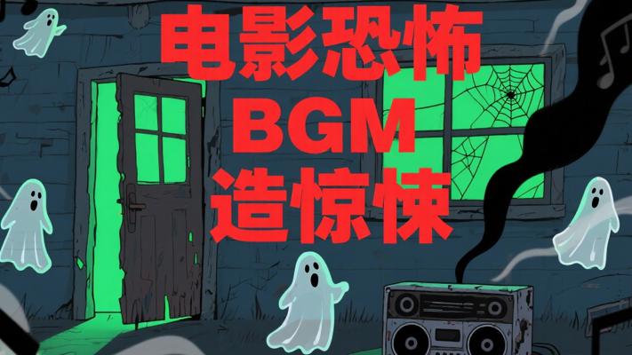 电影解说BGM：恐怖惊悚类，营造惊悚氛围