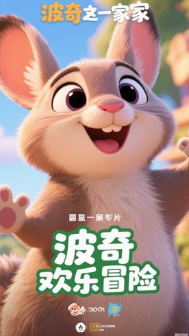 《波奇这一家》：萌趣兔耳袋狸的欢乐冒险