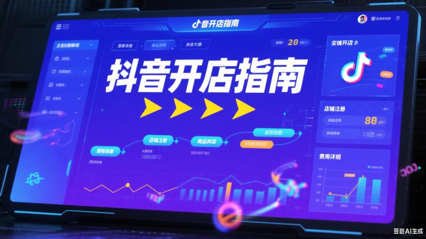 抖音开店全流程指南 费用标准及操作详解