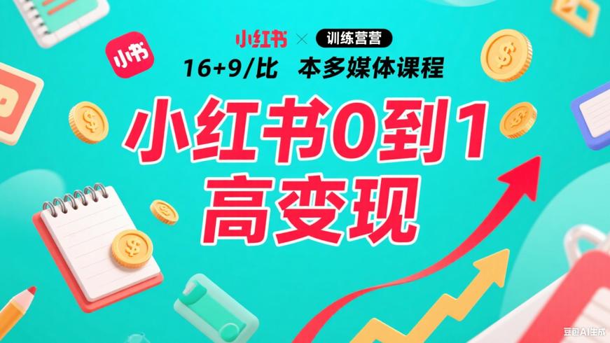 故里小姐小红书训练营助你从0到1实现高变现