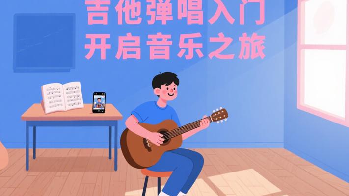 吉他弹唱入门课视频教程：开启音乐之旅