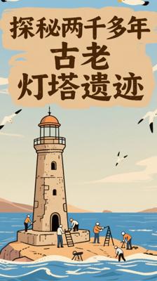 跨越两千多年！探秘世界现存最古老灯塔遗迹