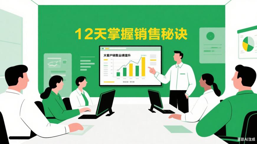 12天掌握大客户销售业绩提升核心方法