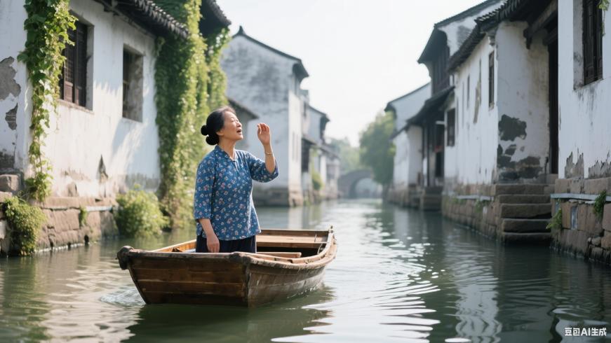 船娘的歌声回荡水乡承载岁月故事
