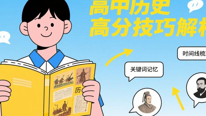 《高中历史如何考高分：实用技巧全解析》