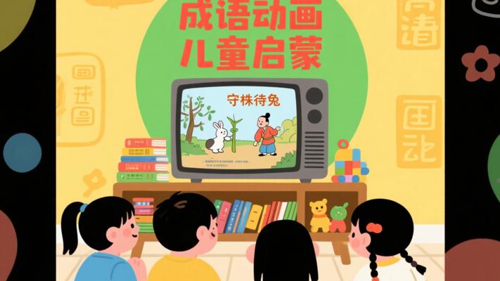 1500集高清国语成语动画：儿童启蒙的宝藏素材